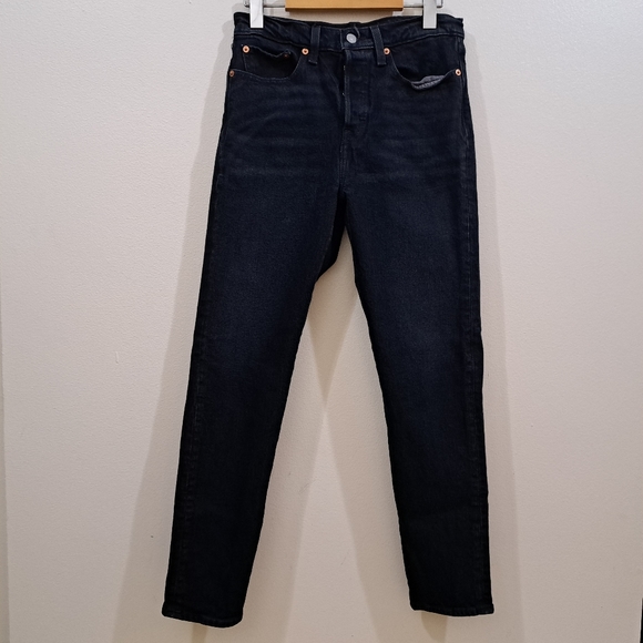 Levi's Wedgie Black denim jeans - Picture 1 of 10